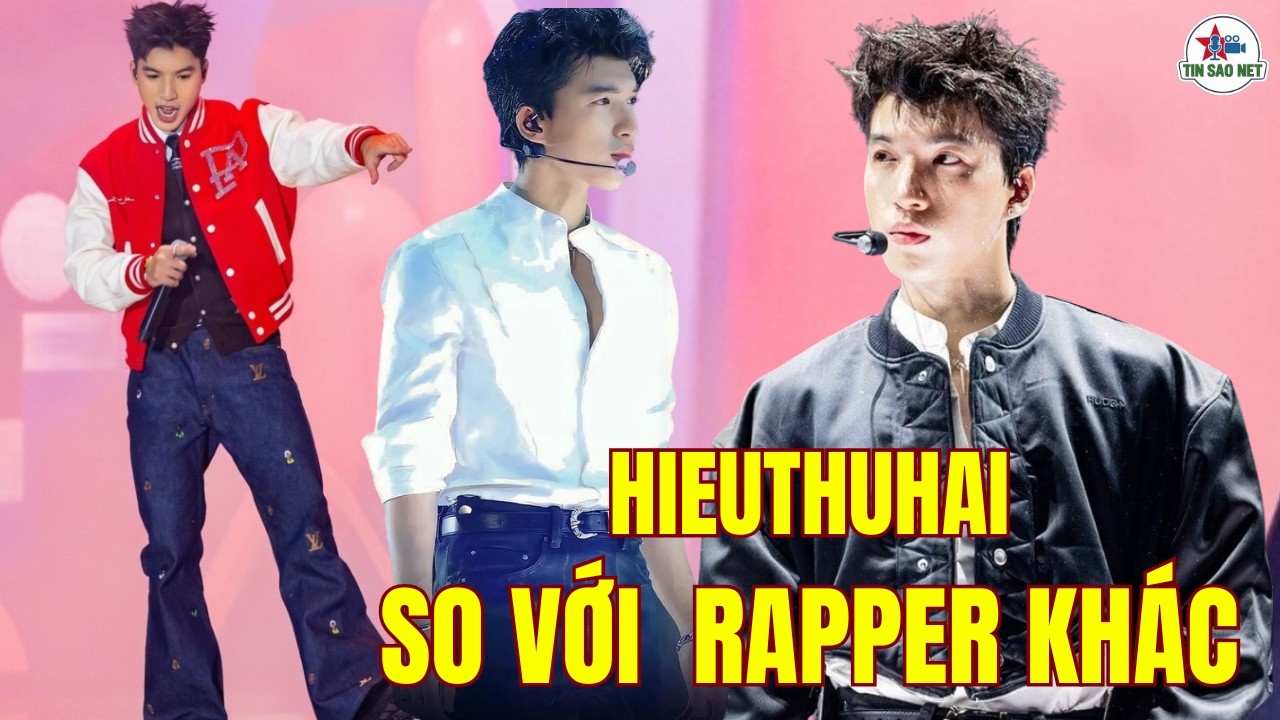 HIEUTHUHAI  So Với các RAPPER khác | người nổi tiếng
