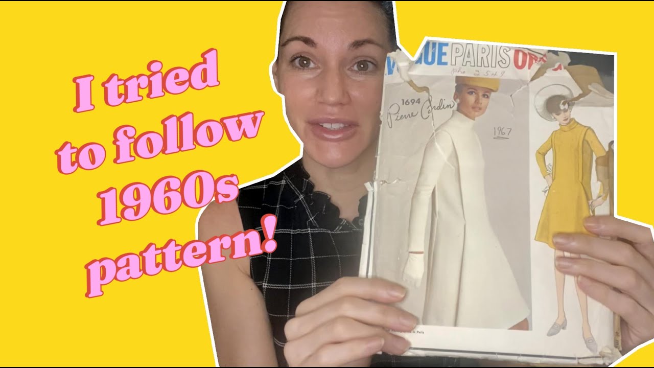 SELF-TAUGHT DESIGNER ATTEMPTS 1960s PATTERN