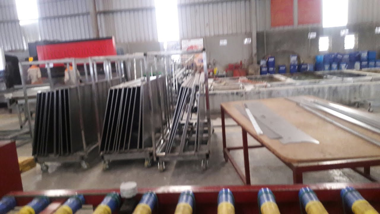 Quy trình sản xuất cửa thép chống cháy Hanowindow fire door steel