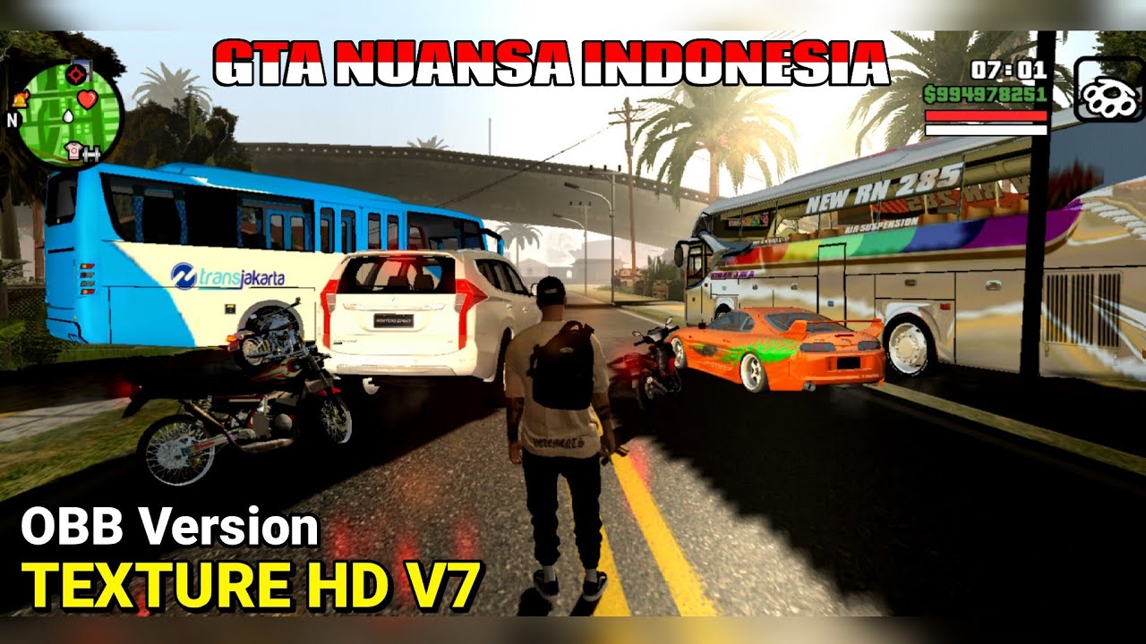 UPDATE! GTA SA LITE LATEST INDONESIAN NUANCE FULL TEXTURE HD V7