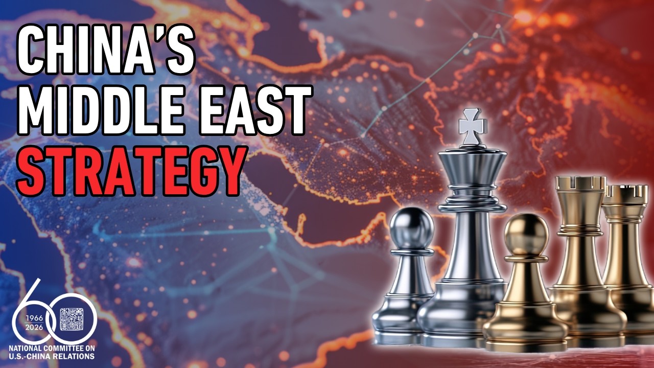 What is China doing in the Middle East?