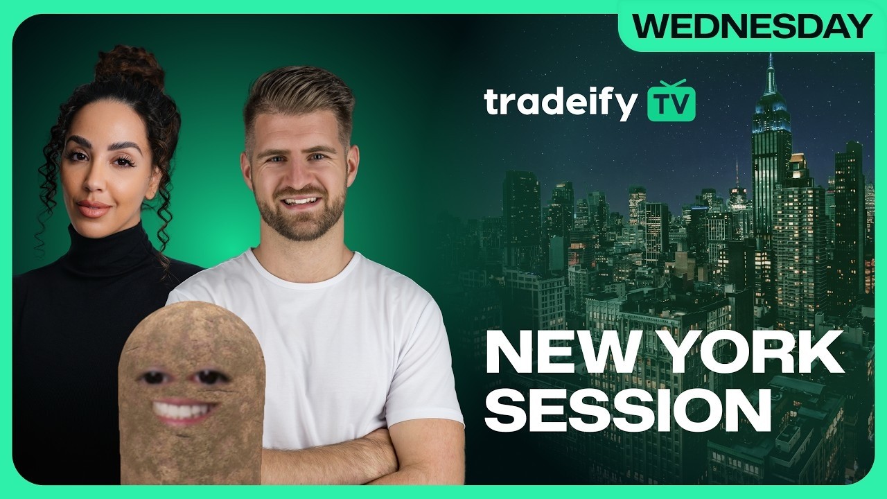 NEW YORK SESSION LIVE! | Tradeify TV | WEDNESDAY 8/26/26