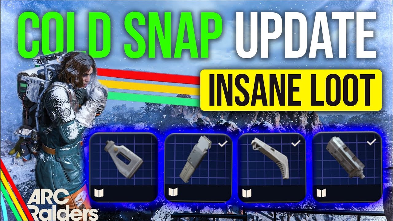 NEW COLD SNAP Update is INSANE for Rare Blueprints! 6 in ONE Run | ARC Raiders