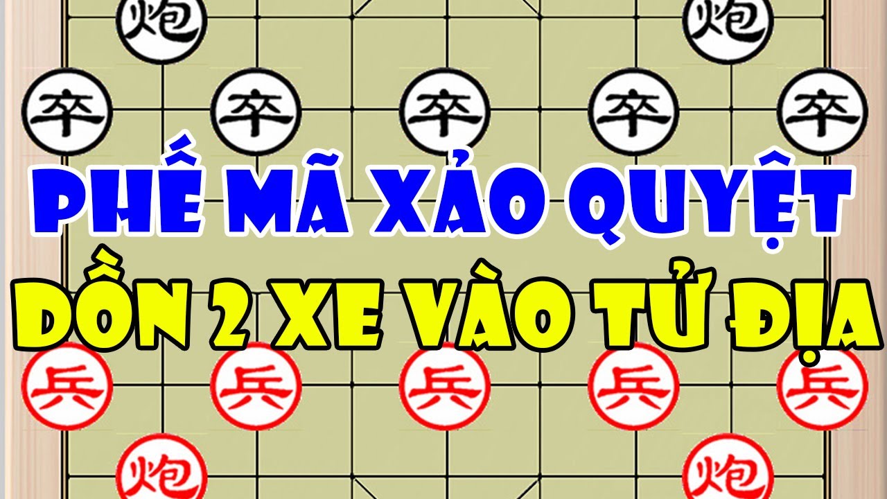 Tào Nham Lỗi (曹岩磊) vs Vương Bân (王斌)| Phế Mã Xảo Quyệt - Đòn Sát Dồn 2 Xe Vào Cửa Tử