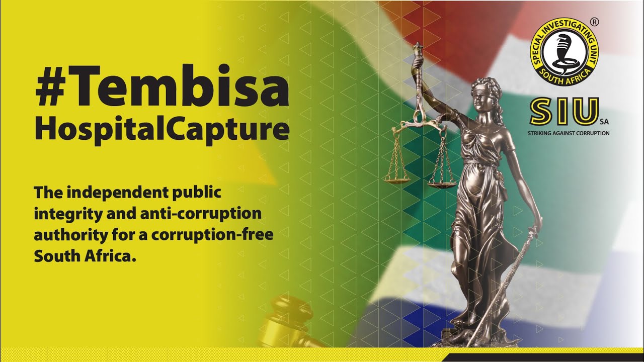 SIU Media Briefing: Tembisa Hospital Capture