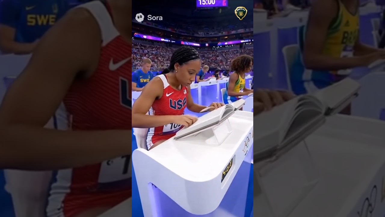 Speed Reading Added to 2028 LA Olympics! Unbelievable 15-Minute Finish Shocks the World! 🏅📚🔥