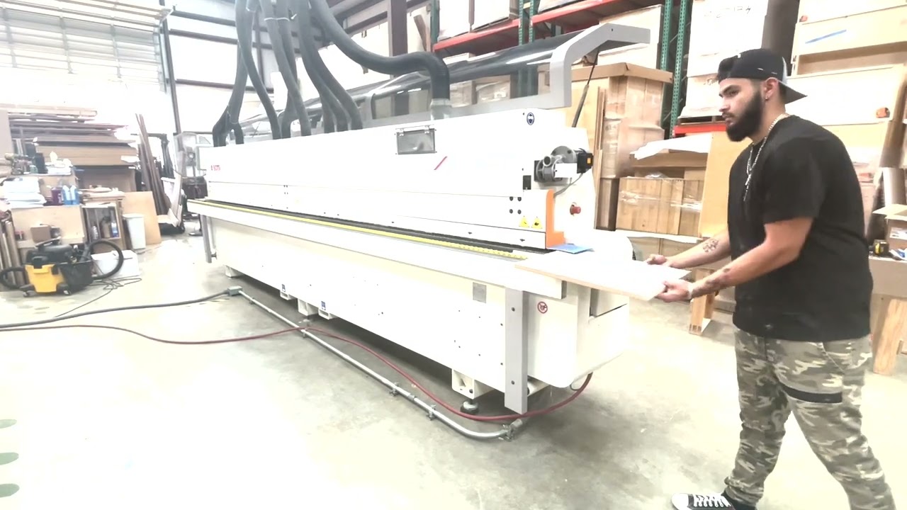 SCM OLIMPIC K1000 EDGEBANDER WPRE MILL & CORNER ROUNDING