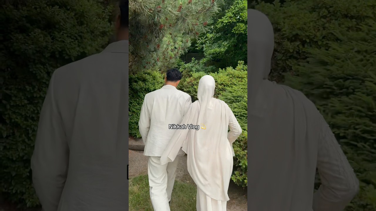 Nikkah Vlog🤍 #shorts