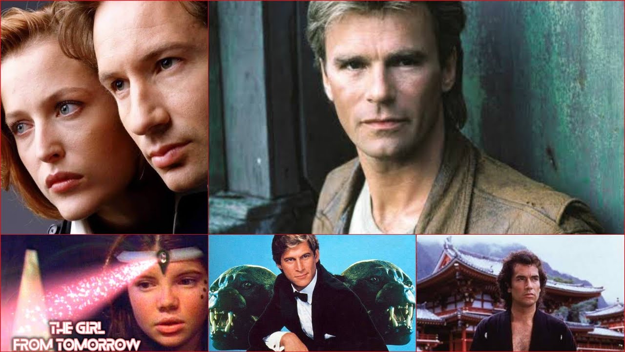 90's Tv series | The X-Files | MacGyver | The Girl from Tomorrow | Manimal | Raven