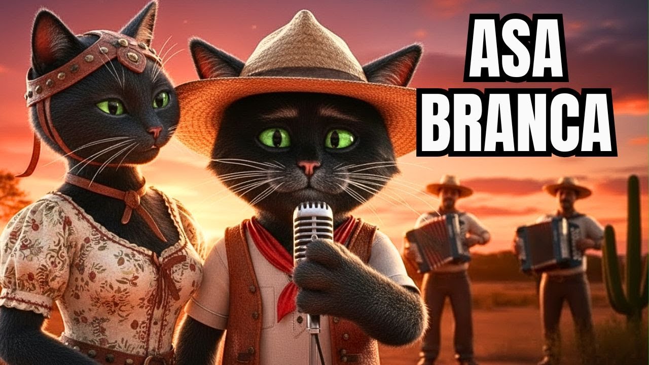 Você Nunca Viu Asa Branca Cantada por um GATO do Sertão! 🐱🌵