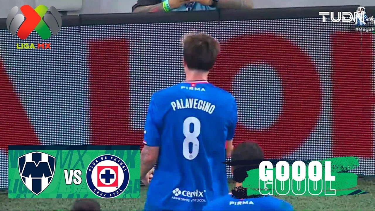 &iexcl;Qu&eacute; GOLAZO de Palavecino! - Monterrey 0-2 Cruz Azul | Liga MX - Jornada 8 Clausura 2026 | TUDN