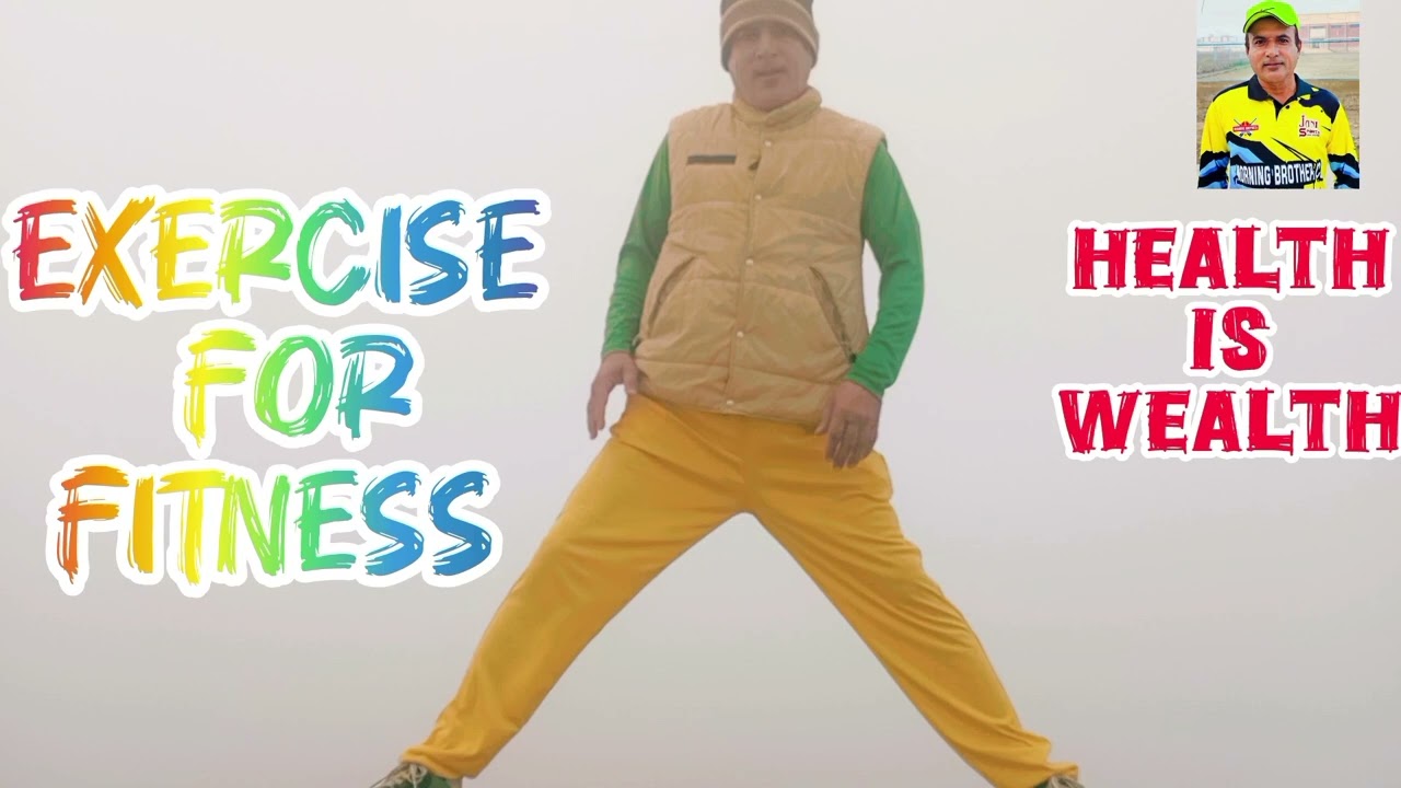 Exercise For Fitness Health with wealth Early Morning Walk & Exercise 