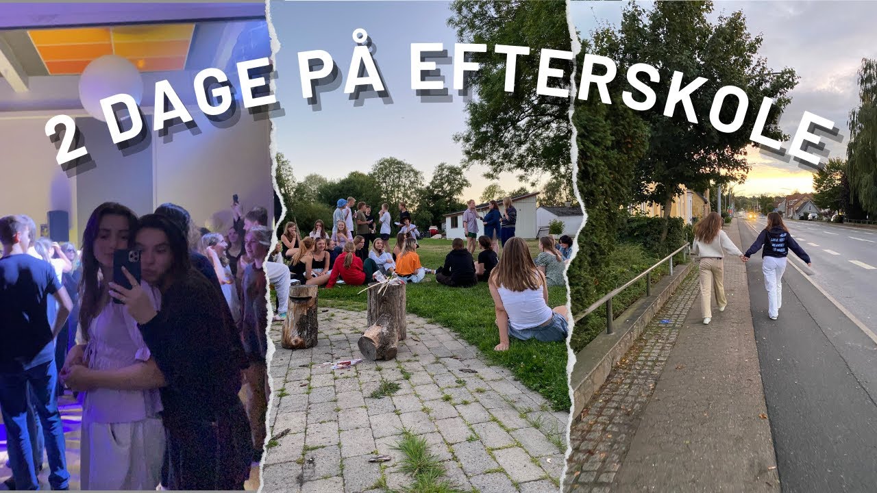2 DAGE PÅ EFTERSKOLE *VLOG*