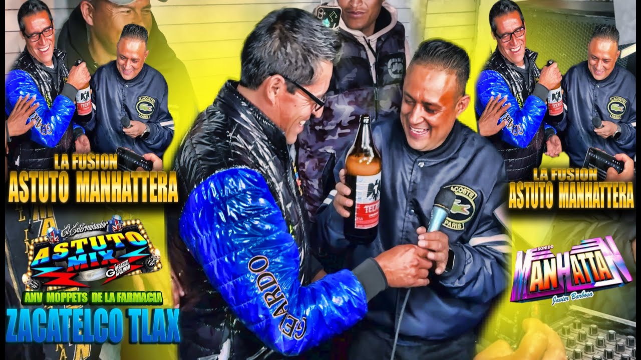 🔥🚩CON MIX CUMBIAS WEPAS 🔥🚩SE ARMÓ LA FUSIÓN ASTUTO MANHATTERA EN ZACATELCO TLAX 28/DIC/2025