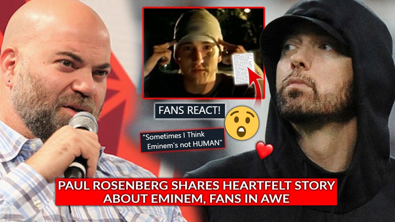 Paul Rosenberg’s Heartfelt Story About Eminem Lose Yourself Leaves Fans In Awe @eminem