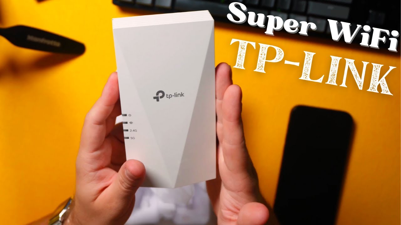Cum să îți mărești semnalul și puterea internetului? - Range Extender TP-Link RE700X