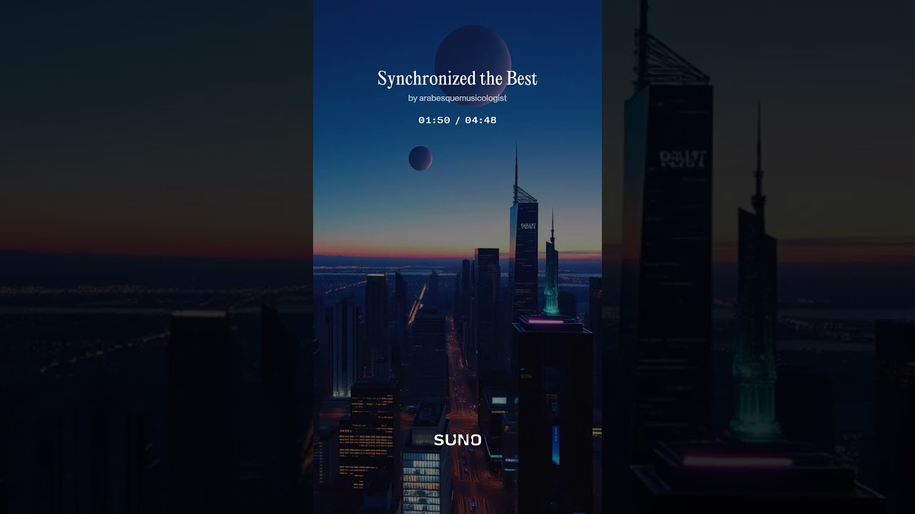 Synchronized the Best 7 - Instrumental #AI​ #Song​ by #Suno #music​ #newmusic​