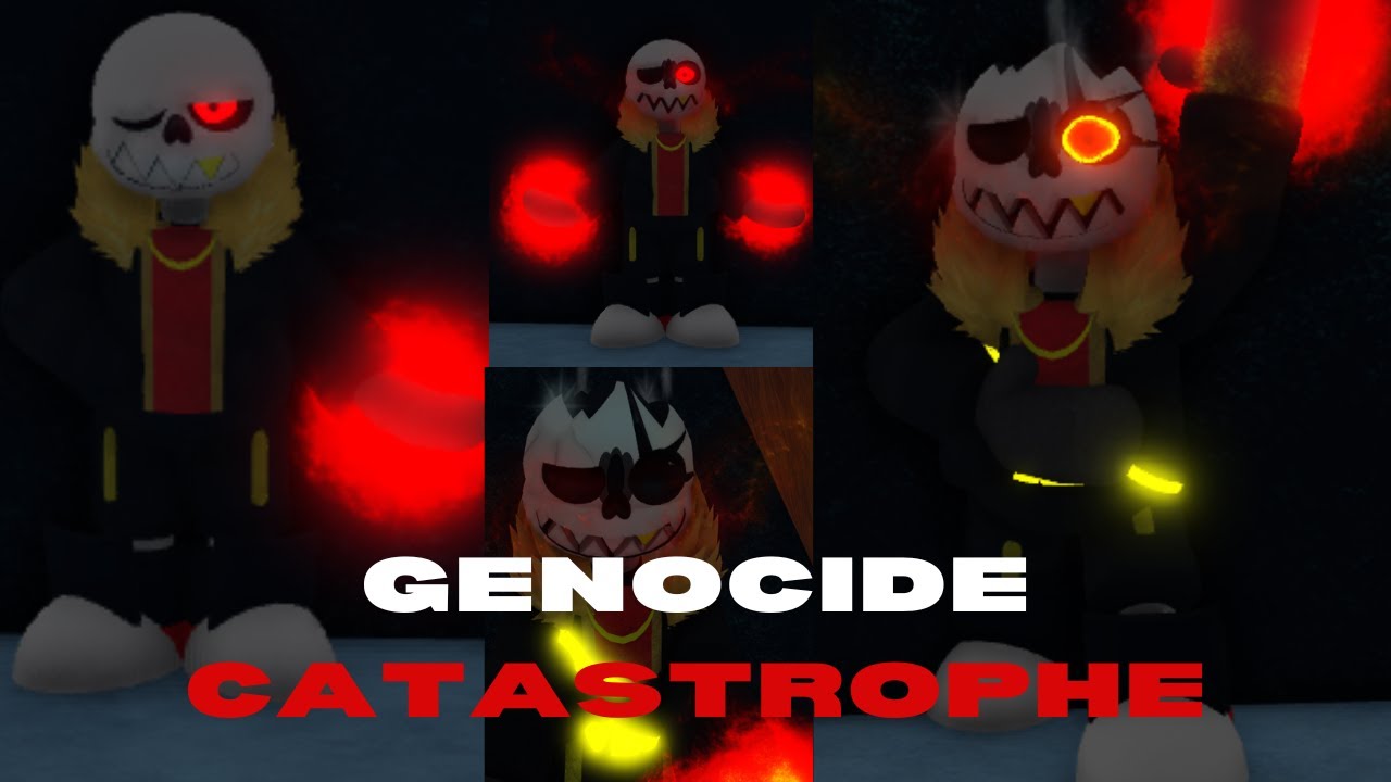 GENOCIDE/CATASTROPHE FELL SANS Showcase | Undertale Weird Multiverse 2.0