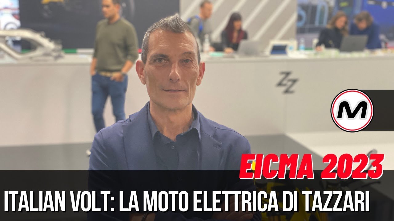 EICMA 2023 | Italian Volt: la moto elettrica secondo Tazzari