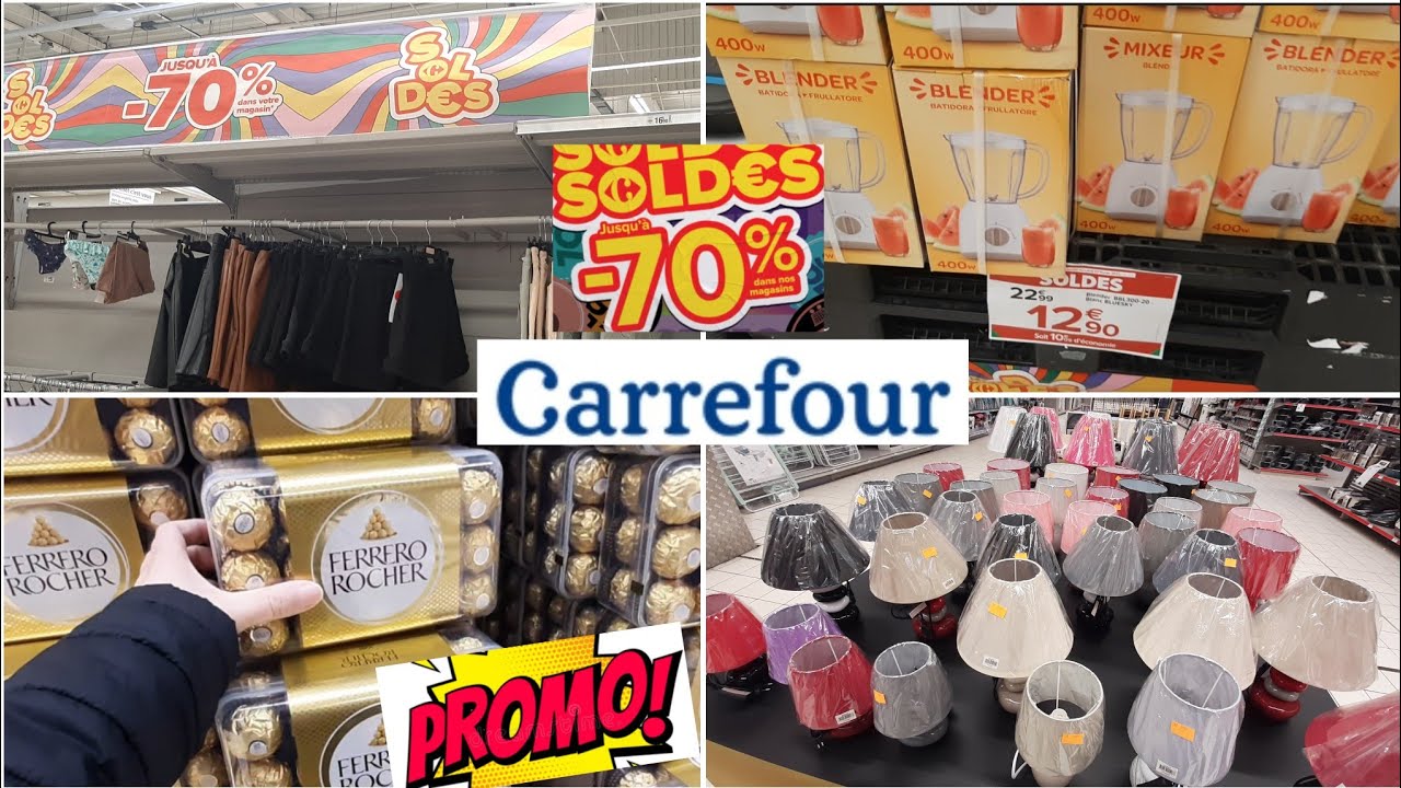 🚨SOLDES -70% CARREFOUR GRAND LITTORAL MARSEILLE/ 28janvier 2023