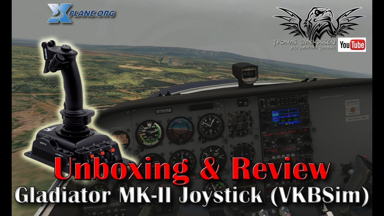 [Unboxing & Review] Gladiator MK-II Joystick (VKBSim)