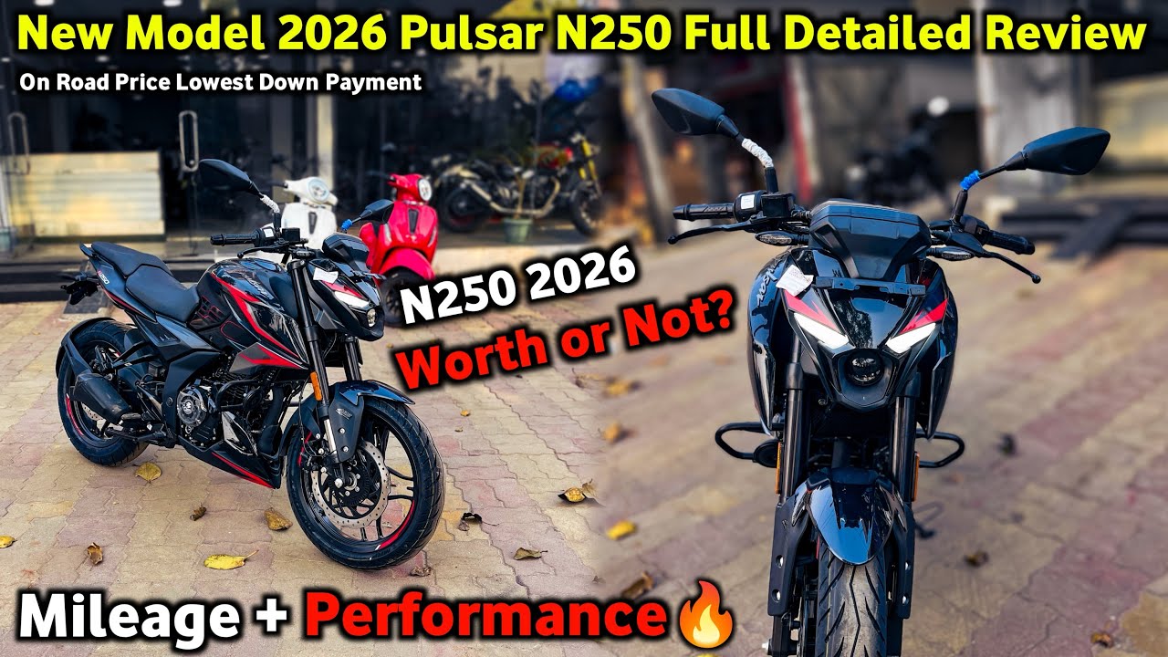 Bajaj Pulsar N250 2026 Review 🔥 | 250cc Power, Mileage & Top Speed