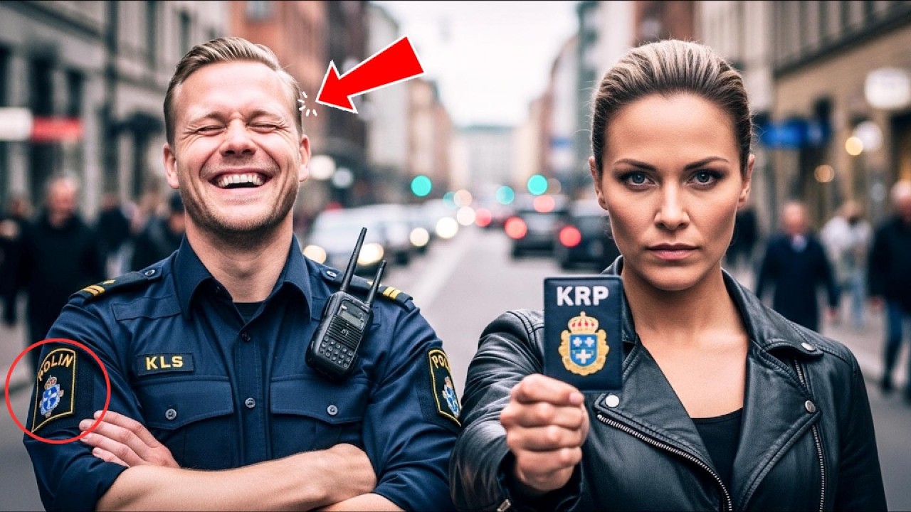 Poliisi nauroi naisen KRP merkille — 5 minuuttia myöhemmin hän oli itse käsiraudoissa