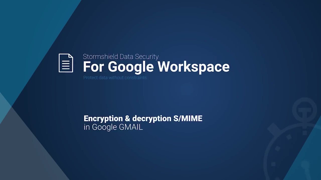 How to activate automatic encryption in Gmail? | Stormshield Data Security for Google Workspace