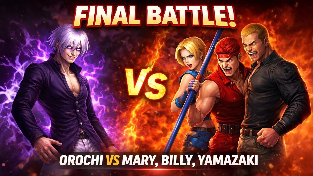🔥 OROCHI vs MARY, BILLY, YAMAZAKI | INSANE BATTLE 😱