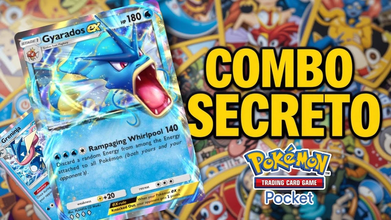 Todos rinden con el poder de Gyarados Ex GANA el nuevo emblema de pokemon TCG Pocket