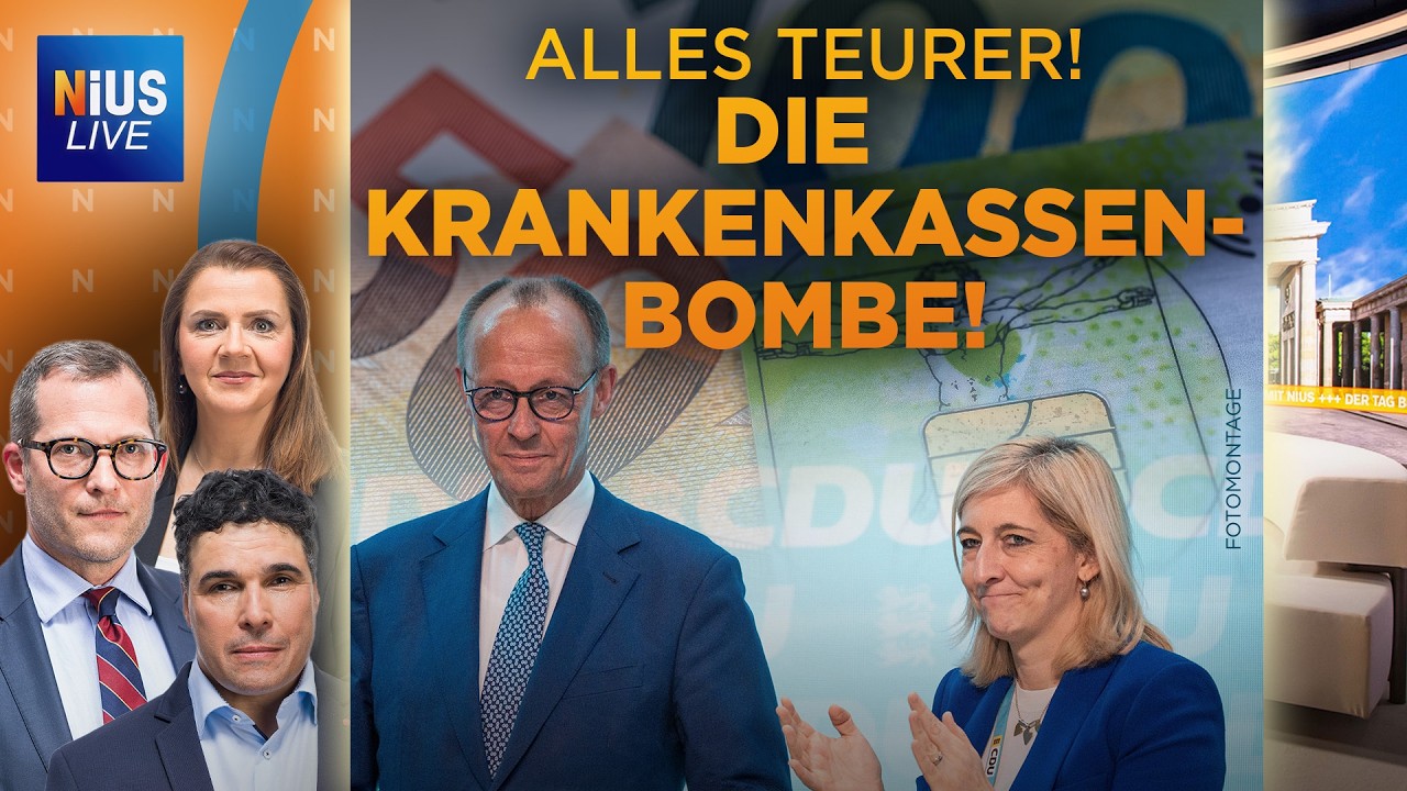 🚨Kranke Kassen: Wie teuer es f&uuml;r uns alle wird, das Pleite-System zu retten | NIUS Live, 15.04.2026