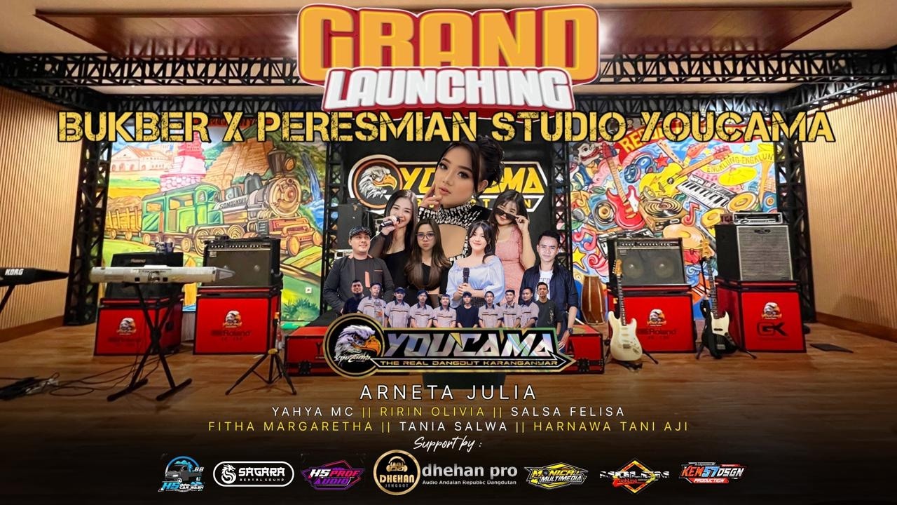 LIVE  REC!! YOUCAMA MUSIC || GRAND LAUNCHING STUDIO YOUCAMA MUSIC FT DHEHAN PRO AUDIO