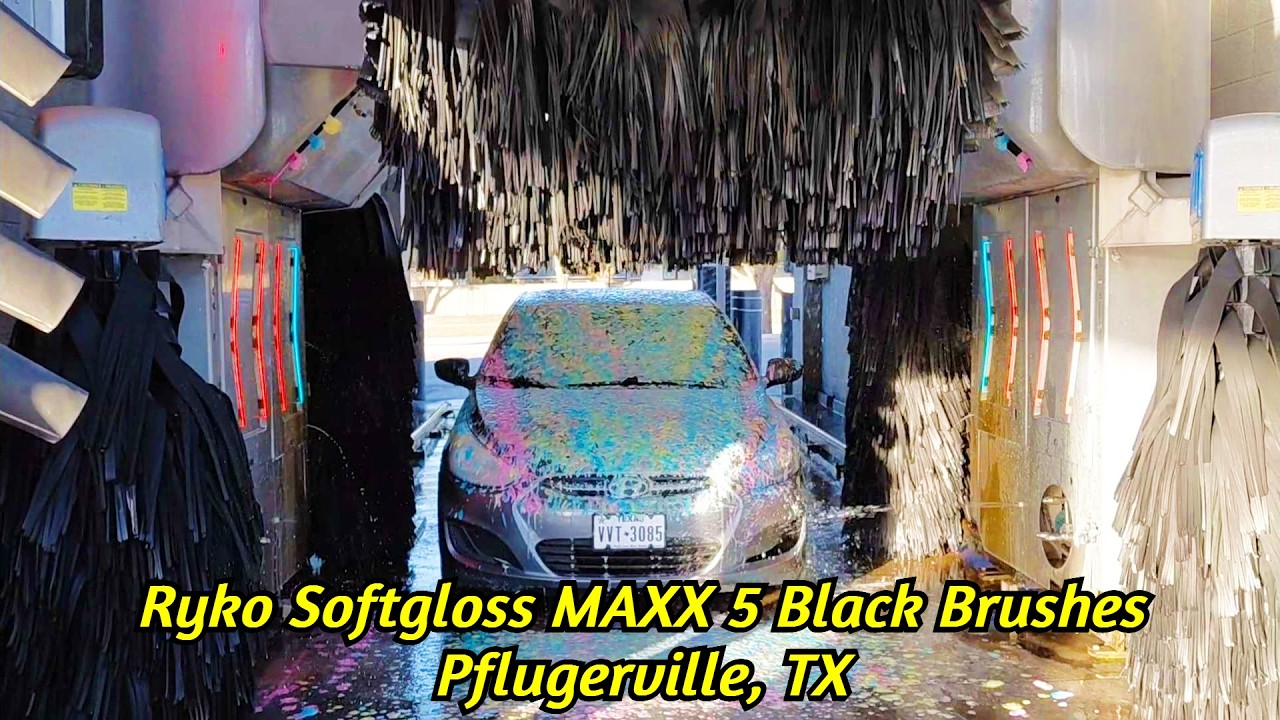 No. 99 - Ryko Softgloss MAXX 5 With Black Brushes At Grand Car Washes - Pflugerville, TX