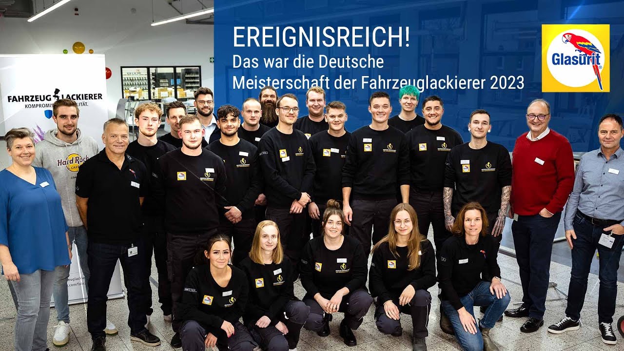 Deutsche Meisterschaft der Fahrzeuglackierer 2023 - Die komplette Zusammenfassung