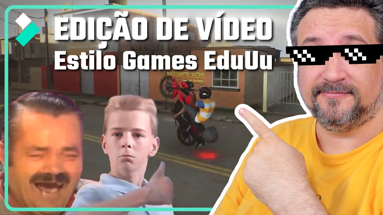 Como EDITAR VÍDEOS igual o Games EduUu? 5 efeitos FÁCEIS! | Wondershare Filmora