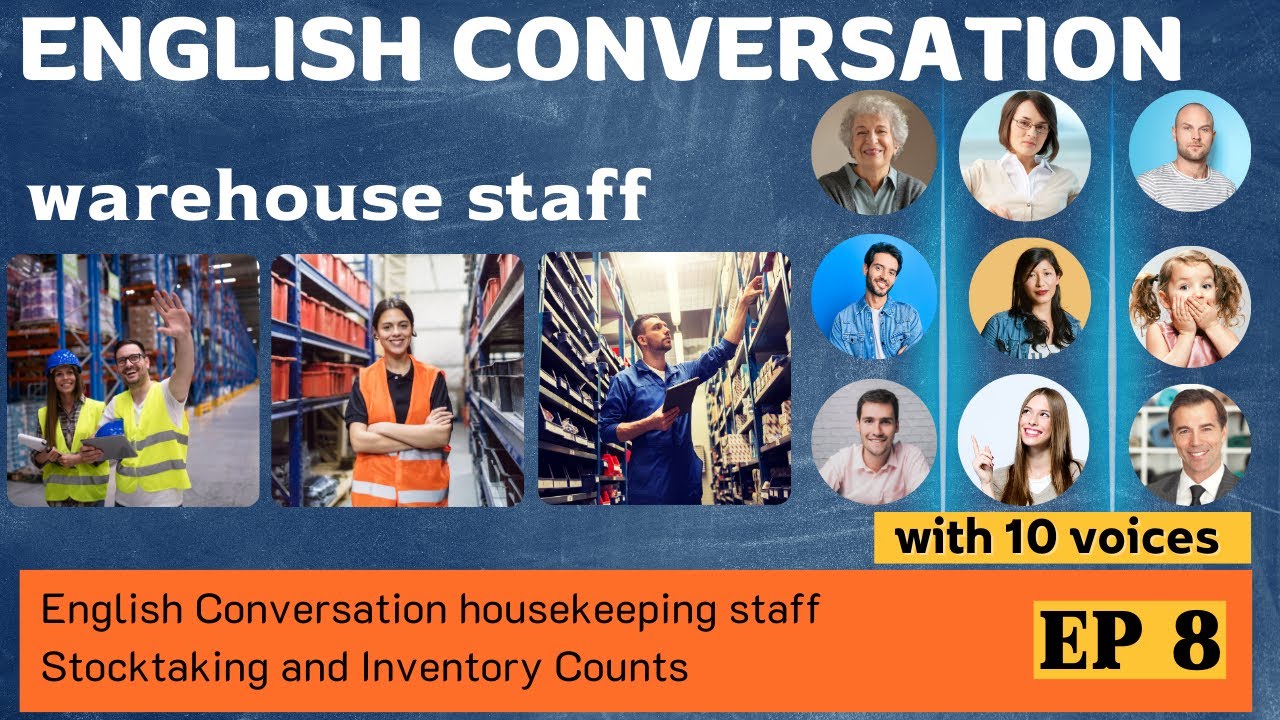 English Conversation housekeeping staff Stocktaking and Inventory Counts