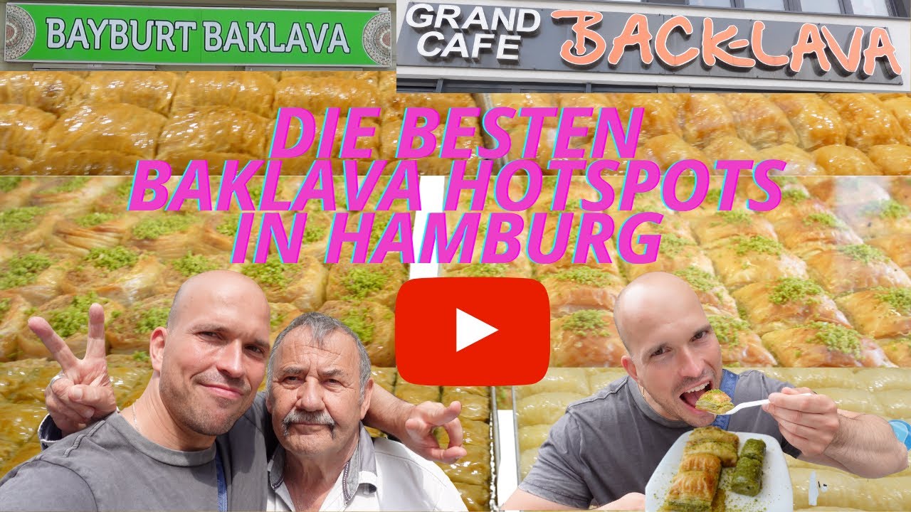 Die Besten Baklava Hotspots in Hamburg 🍰🎂🍮🤤 | Türkisches Baklava | Street Food