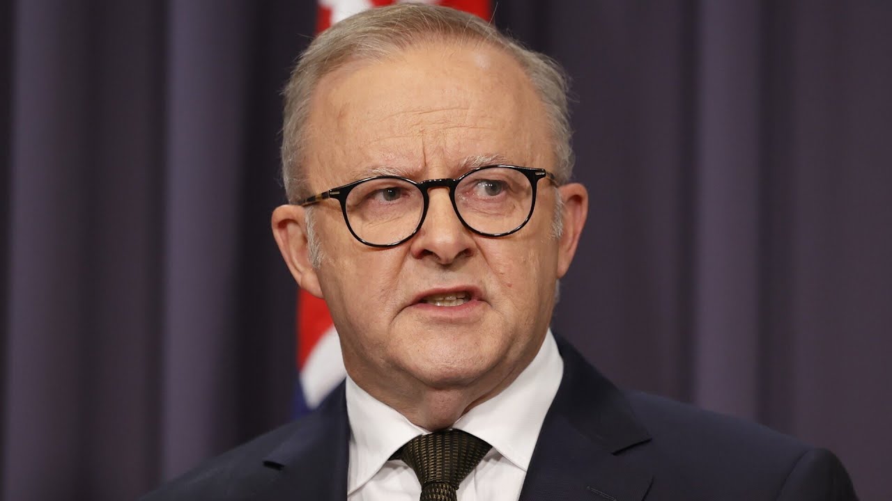 Prime Minister Anthony Albanese evacuated from The Lodge
