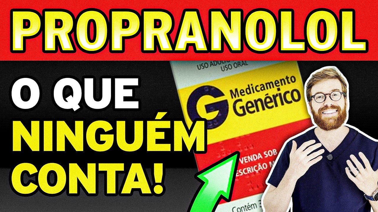 PROPRANOLOL: Tudo o que NINGUÉM EXPLICA (Impotência, Depressão, Pressão Baixa, Como usar, Riscos)!