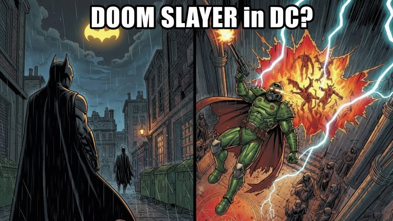 What If Doom Slayer Arrived in the DC Universe?