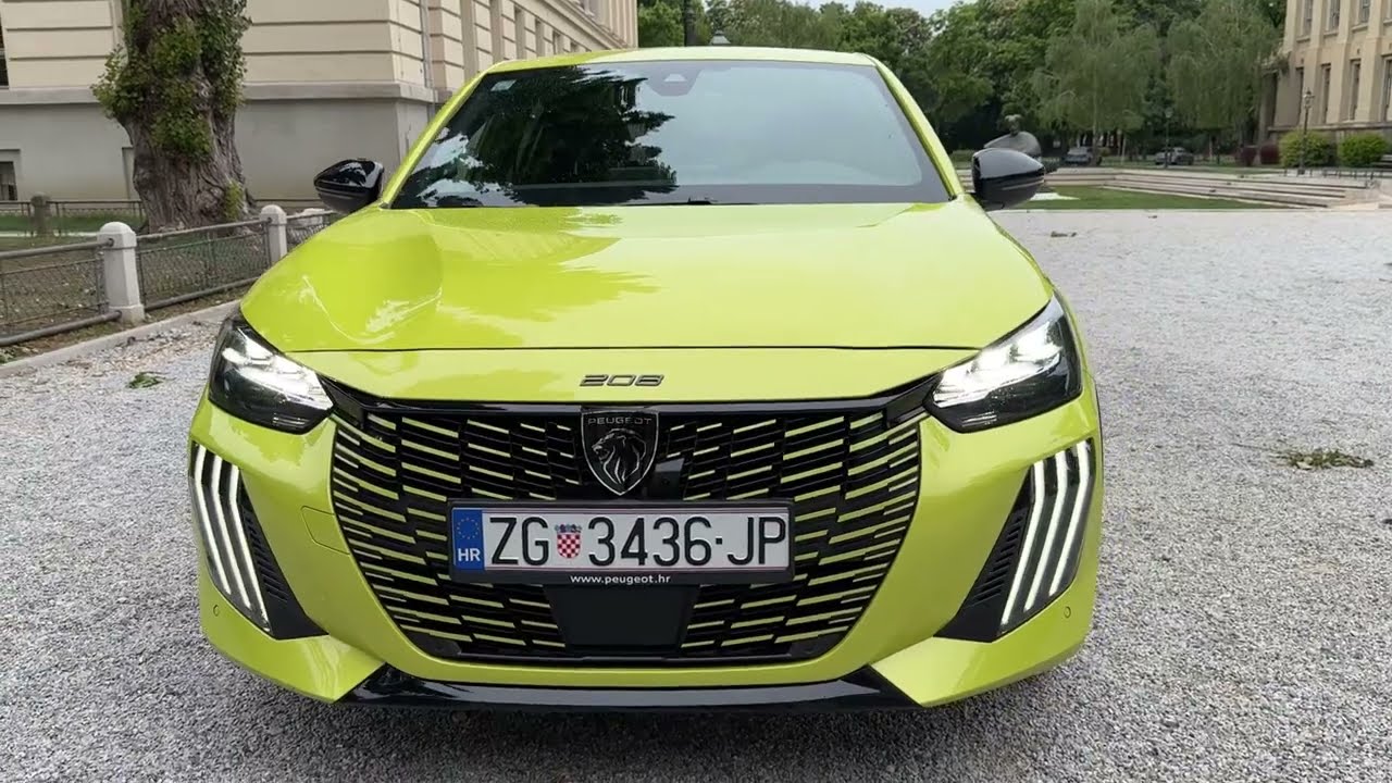 PEUGEOT 208 GT 48V HYBRID (FACELIFT) 2024 - LED lights, WELCOME lights & AMBIENT lighting