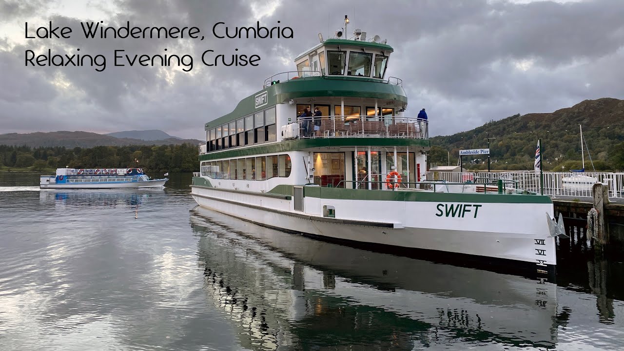 Lake Windermere, Cumbria: A Relaxing Evening Cruise on MV Swift and MV Tern
