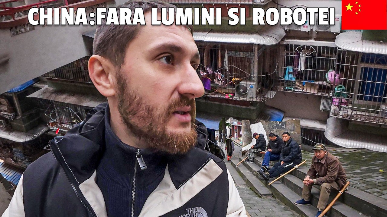 China in spatele PERDELEI:Viata de MAHALA a CHINEZILOR de RAND!⏐Fara lumini sau roboti in Chongqing⏐