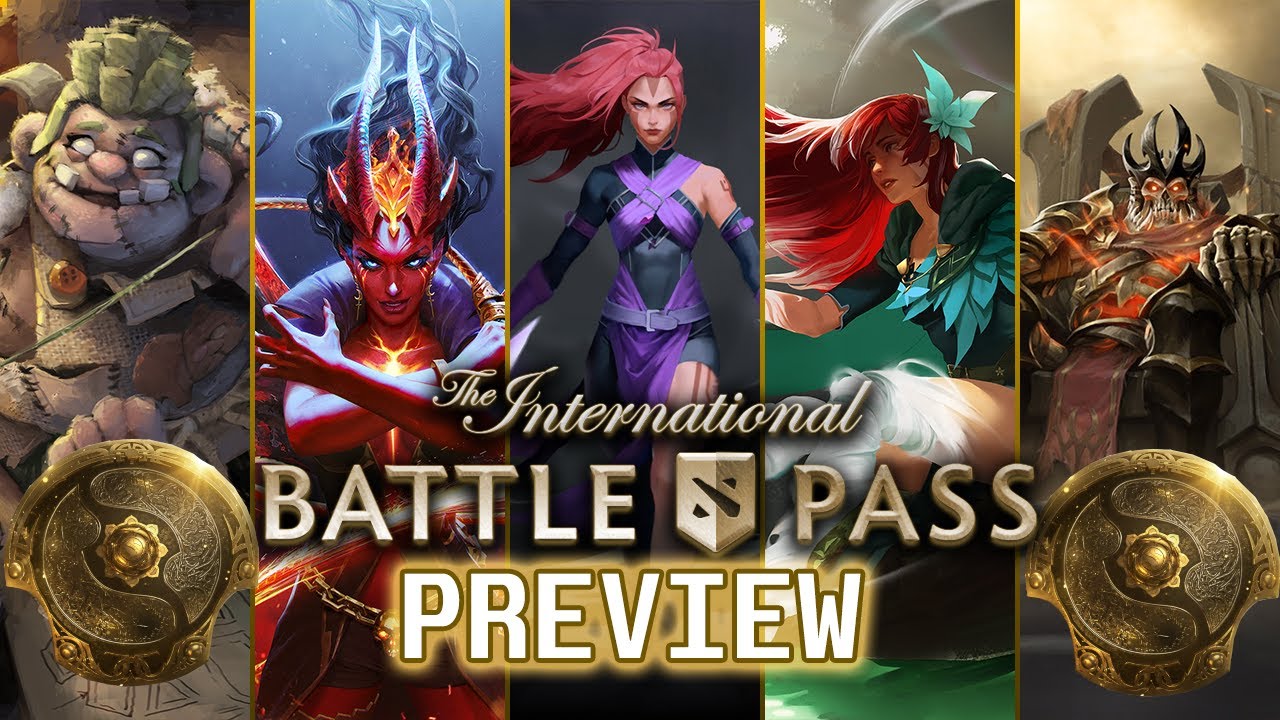 3 ARCANAS & 2 PERSONAS!!! - The International 2020 TI10 Battle Pass - FULL PREVIEW