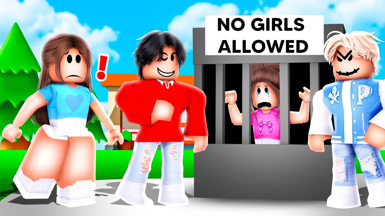 I Joined A BOYS ONLY SERVER And Found My SISTER Trapped!