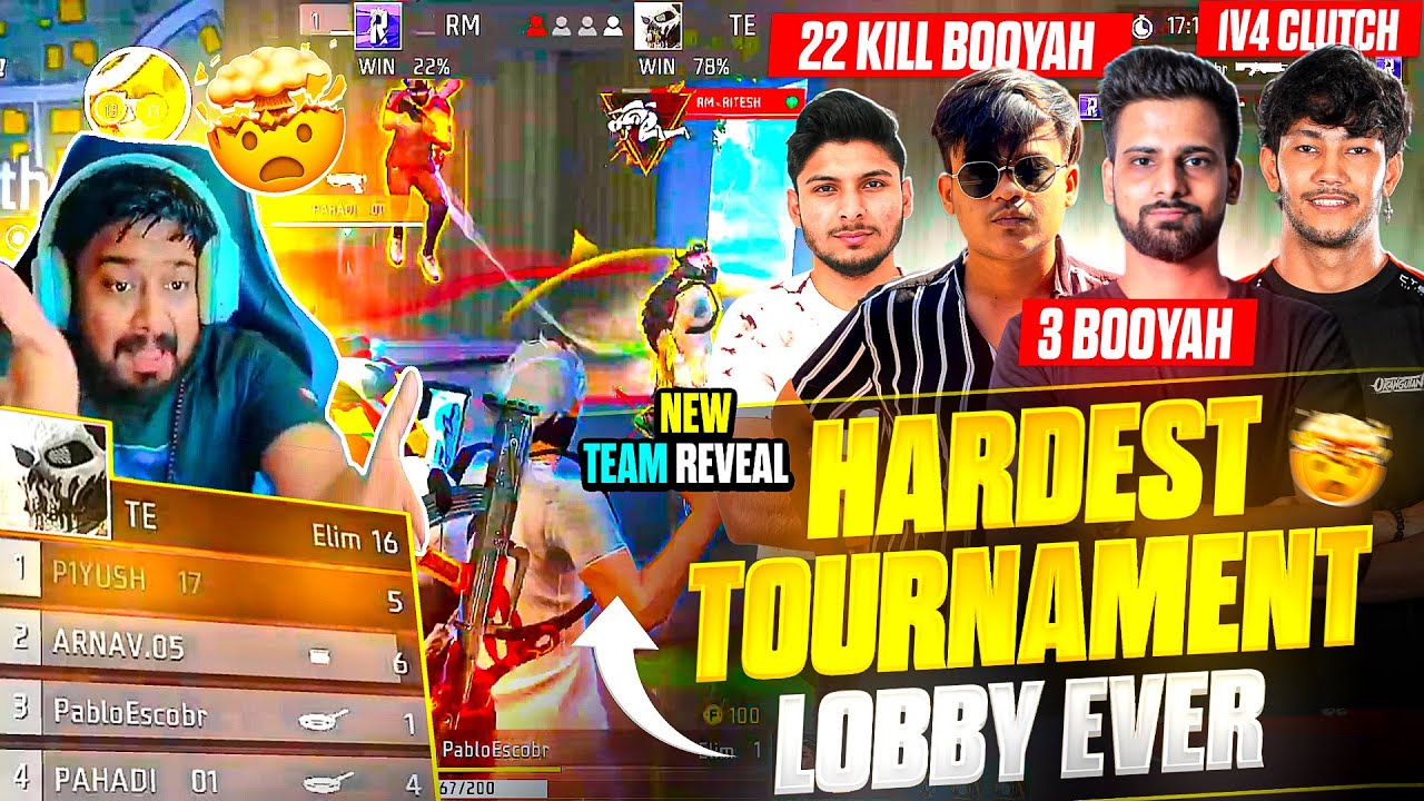 Elite 1v4, Tsg 22kills,  Mafias??🤫 Hardest Lobby Ever | Rocky & Rdx