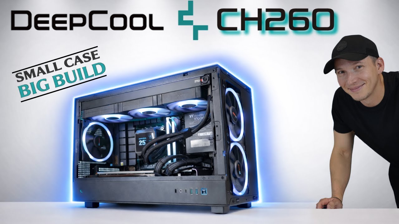 Deepcool CH260 + Mystique 360 | AMD RX 7800 XT Pc Build