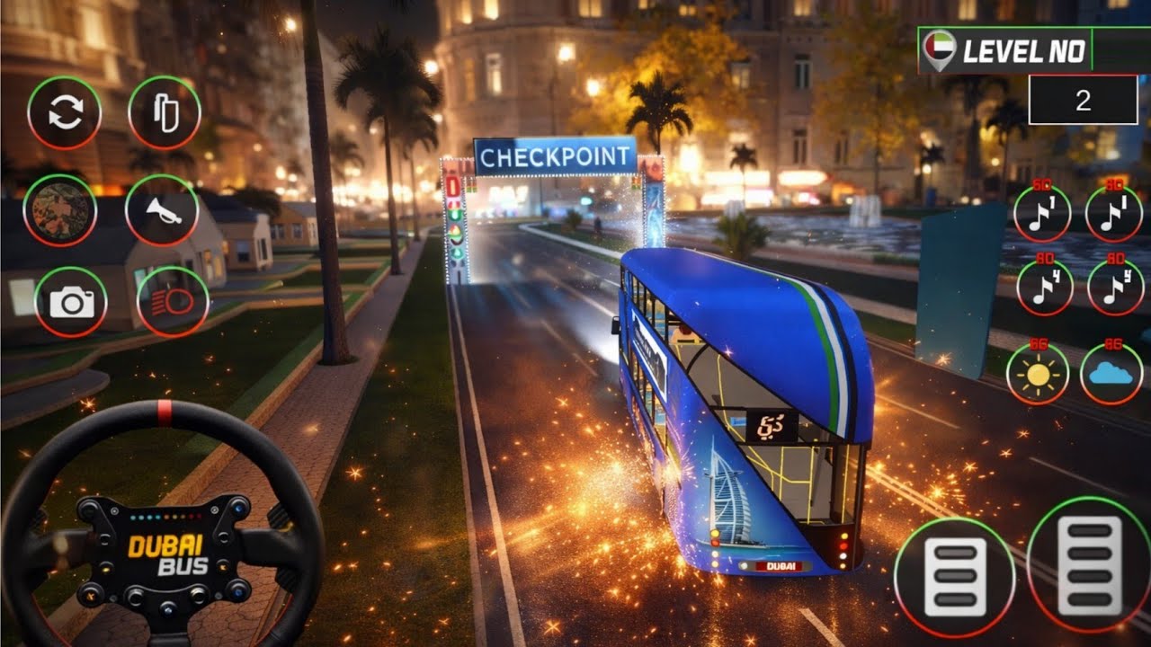 Bus indonesia Driving Passengers Simulator 3d android Games