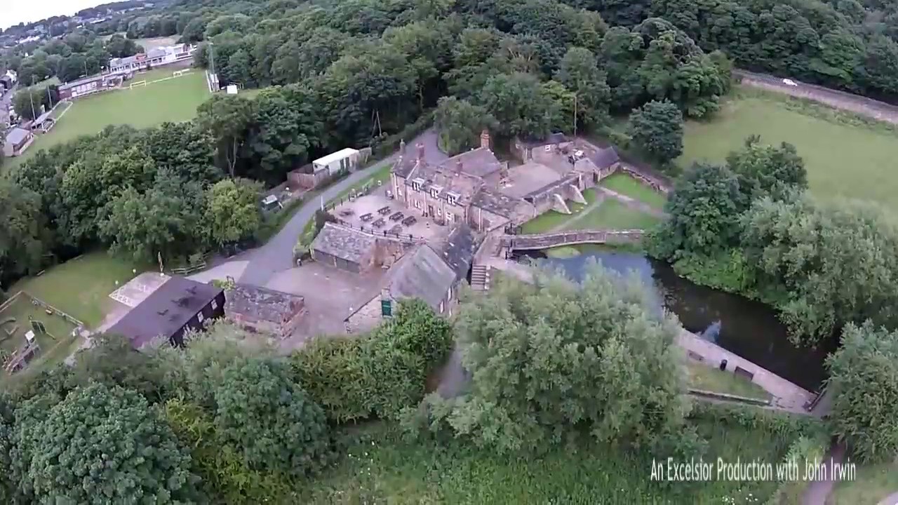 Aerial of Barnsley Monk Bretton