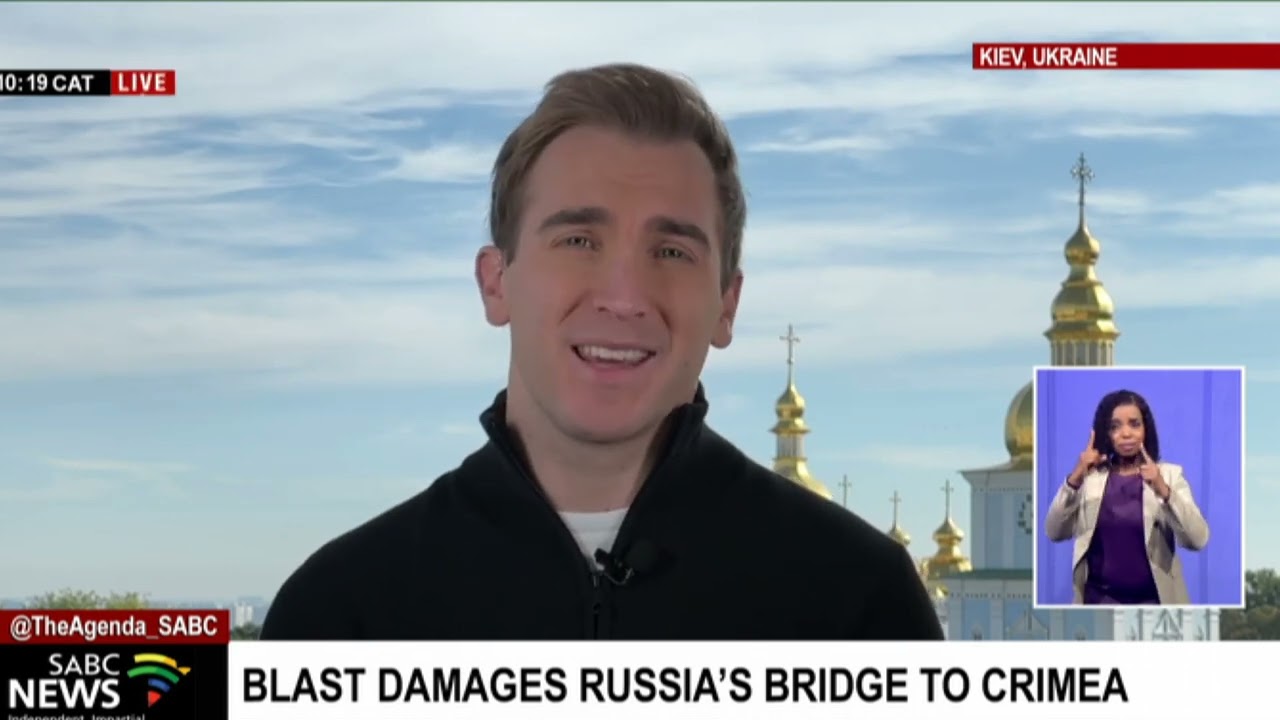 Blast damages Russia's bridge to Crimea: Trent Murray